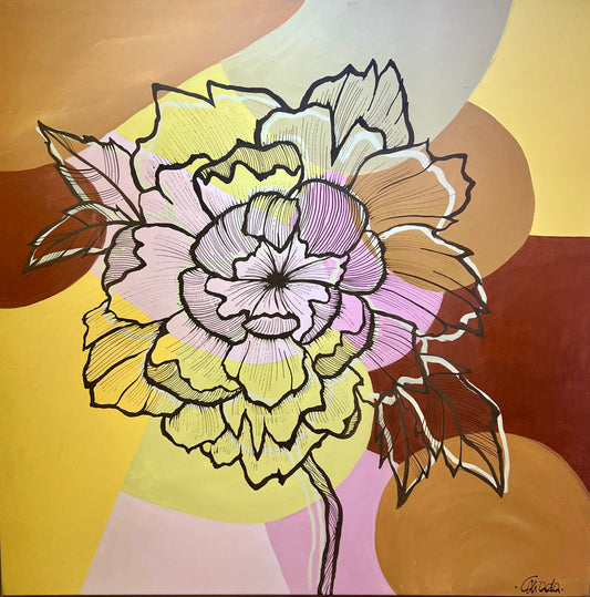 Brown Peony