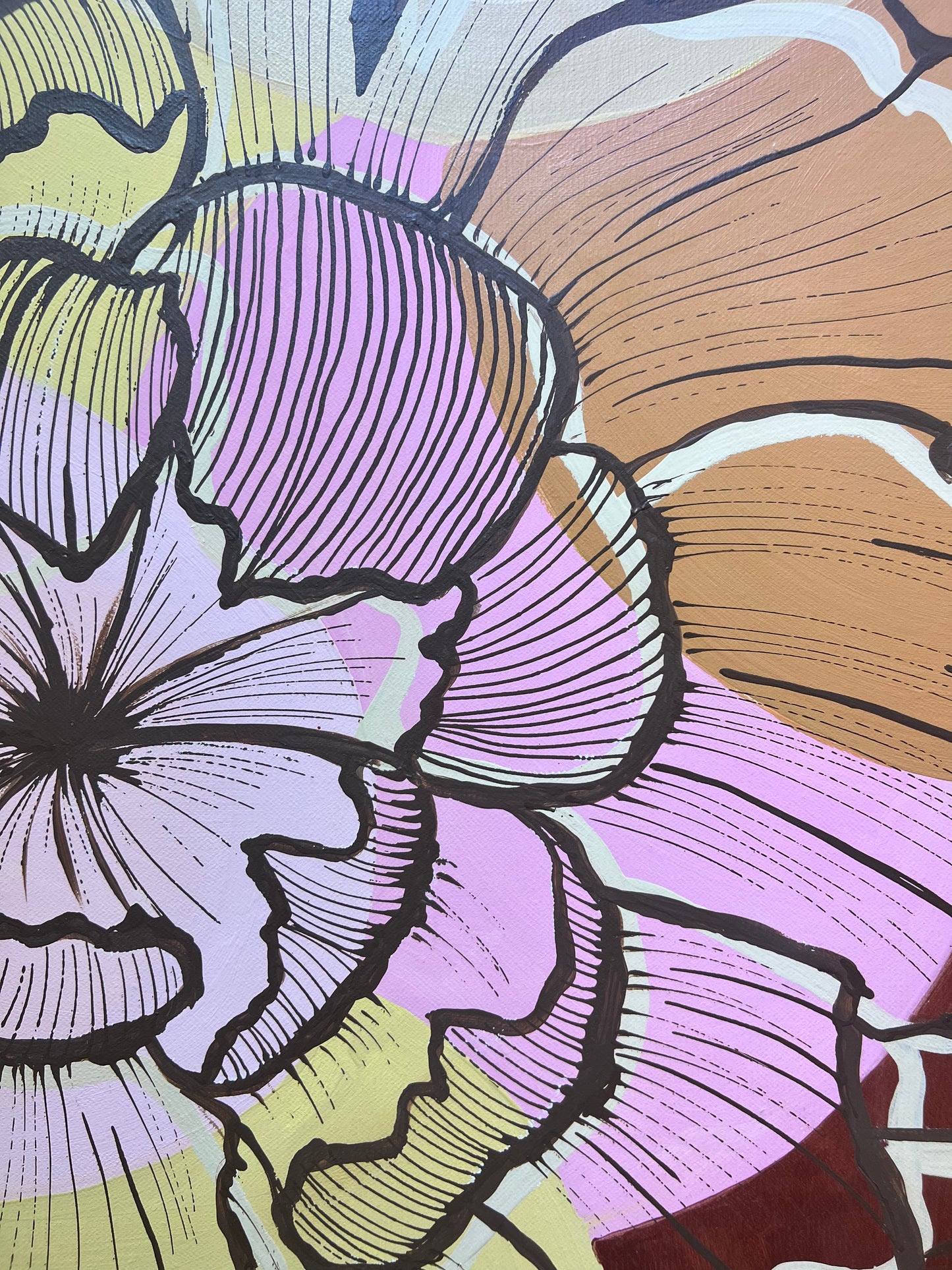 Brown Peony
